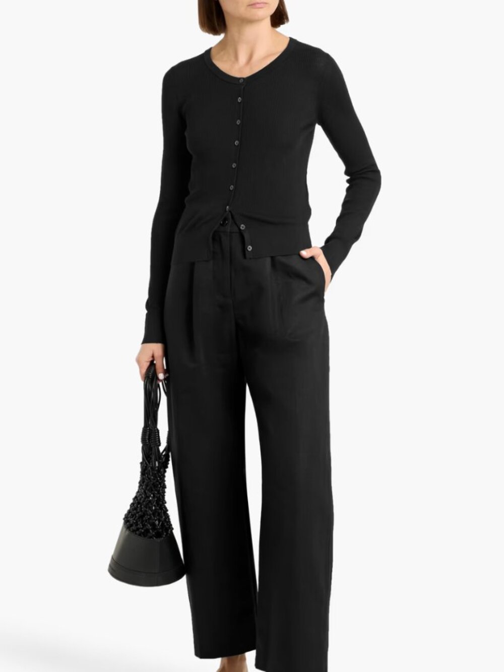 Alex Mill Black Ava Cardigan Size Small